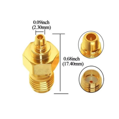 SMA Dişi - MMCX-KJ Erkek Coaxial Konnektör - 2