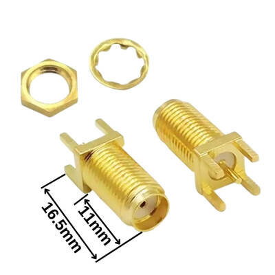 SMA-KE 11 Coaxial Connector - Symmetrical - 1