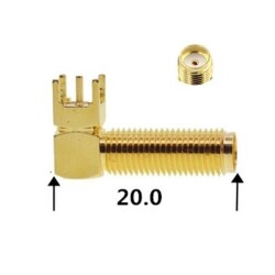 SMA-KWE-14 Coaxial Connector 