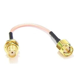 SMA Male - 60mm Drone Antenna Extension Cable 