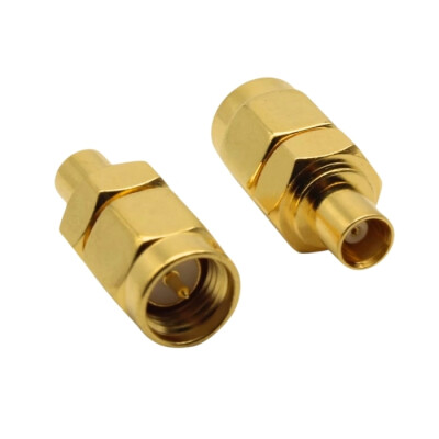 SMA Male - MCX-JK Male Coaxial Connector - 1