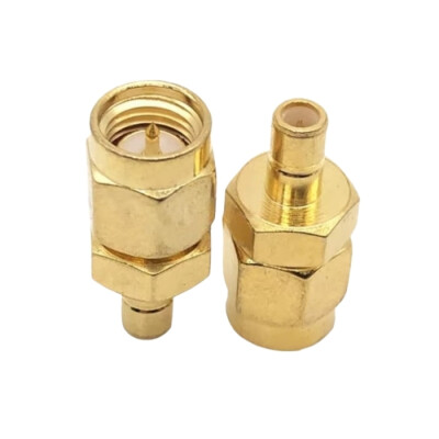 SMA Male - SMB-JJ Male Coaxial Connector - 1