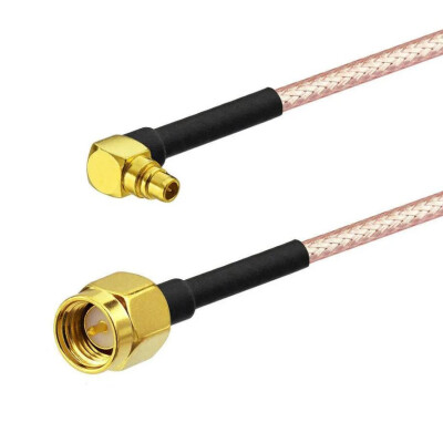 SMA Male to MMCX-JW RG316 Converter Cable - 9cm - 1