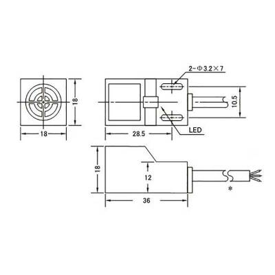 SN04-P2 10-30V 5mm PNP NC Endüktif Mesafe Sensörü - 2