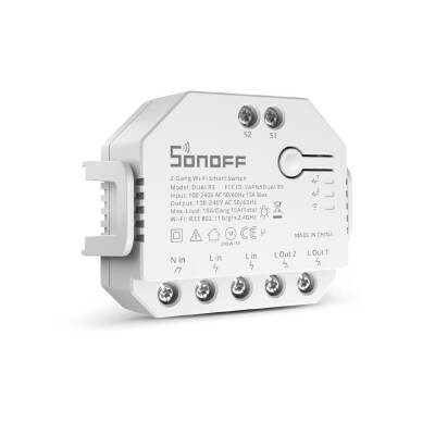 Sonoff Dual R3 Çift Kanallı Akıllı Röle - 1