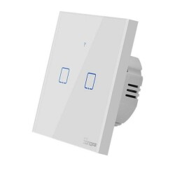 Sonoff TX-T0EU2C Touch Dual Wifi Light Switch - 1