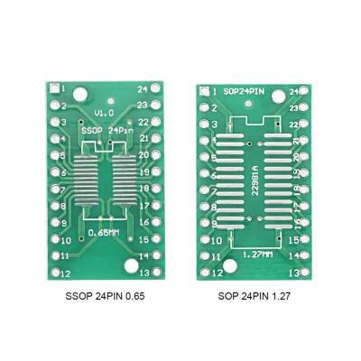 SOP24 & TSSOP24 & SSOP24 Smd - Dip Converter - 1