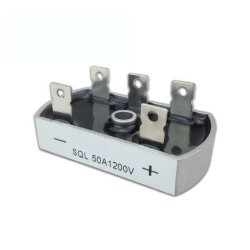 SQL50A 50A 1200V Aluminum 3 Phase Bridge Diode - 1