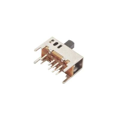 SS23D03G5 2P3T 3 Position 8-Pin Slide Switch - 2