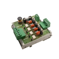 SSR-04 2A 4 Channel SSR Relay Module - Rail Mounted - 7