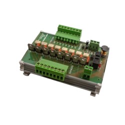 SSR-08 2A 8 Channel SSR Relay Module - Rail Mounted - 2