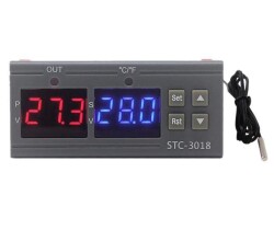 STC-3018 220V Digital Temperature Controller - Incubator Compatible - 1