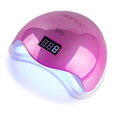 Sun 5 Plus 72W Permanent Nail Polish and Prosthetic Nail Dryer - Pink - 1