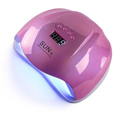 Sun X 54W Permanent Nail Polish and Prosthetic Nail Dryer - Pink - 1