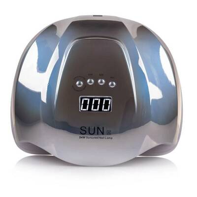 Sun X 54W Permanent Nail Polish and Prosthetic Nail Dryer - Silver - 2