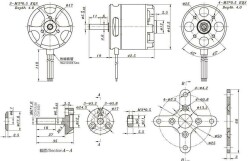 SunnySky X3520 520KV Fırçasız Drone Motoru - 3