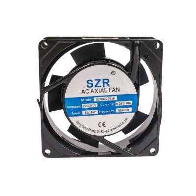 SZR9225 220V 0.08A Metal Fan - 92x92x25mm - 1