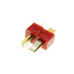 T-Plug Male Lipo Battery Connector - 1