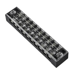 TB-1510 10P Çift Sıra Terminal Blok - 600V 15A 