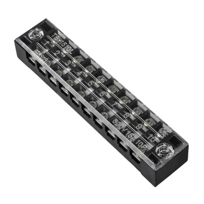 TB-1510 10P Çift Sıra Terminal Blok - 600V 15A - 1