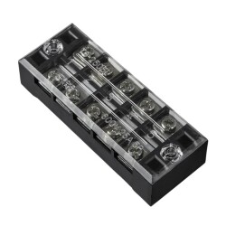 TB-2505 5P Double Row Terminal Block - 600V 25A 