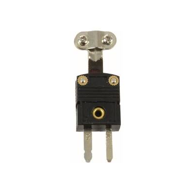 TC1-SY-Male - Fe-Const Thermocouple Plug Black - 1