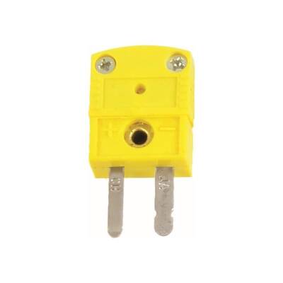 TC2-SR-Male - NiCr-Ni Thermocouple Plug Yellow - 1