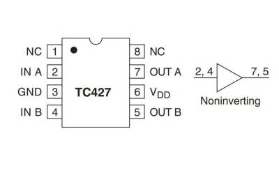 TC427 SMD SO8 Entegre - 2