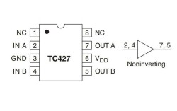 TC427 SMD SO8 Integrated - 2