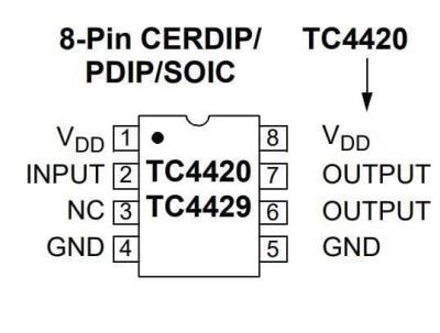 TC4420 DIP-8 Mosfet Driver IC - 2