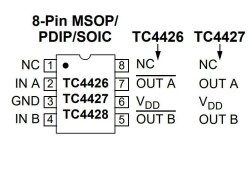 TC4427 SOIC-8 Mosfet Sürücü Entegresi - 2