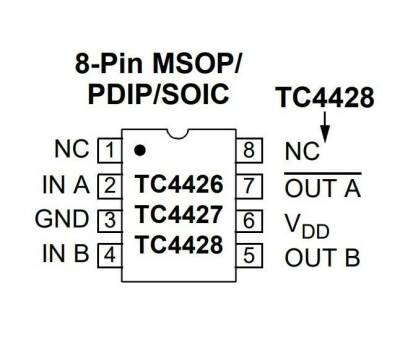 TC4428 DIP-8 Mosfet Driver IC - 2