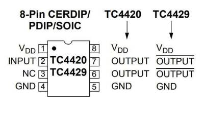 TC4429 DIP-8 Mosfet Driver IC - 2