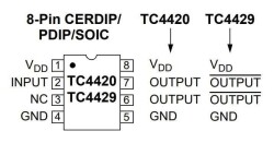 TC4429 DIP-8 Mosfet Sürücü Entegresi - 2