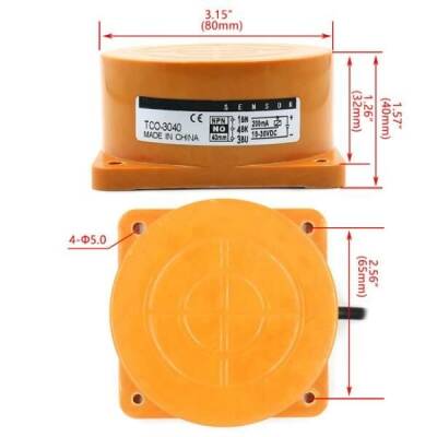 TCO-3040D 6-36V 40mm PNP NC Endüktif Mesafe Sensörü - 2