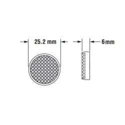 TD-06 25mm Reflector / Distance Sensors Compatible - 2