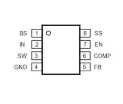 TD1482A SOIC-8 SMD Integrated - 2