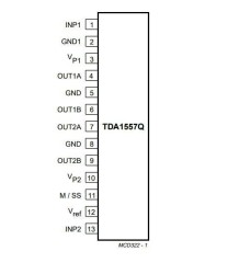 TDA1557Q SIL-13 Amplifier Audio IC - 2