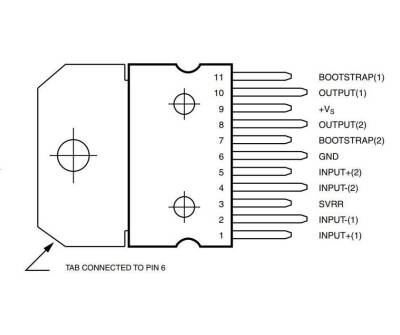 TDA2005 Multiwatt-11 Amplifikatör Ses Entegresi - 2