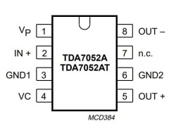 TDA7052A DIP-8 Amplifier IC - 2