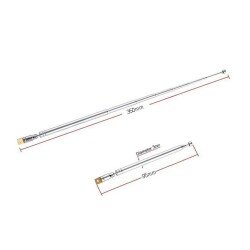 Telescopic Rod Antenna 350 mm - 2