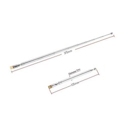 Telescopic Rod Antenna 375 mm - 2