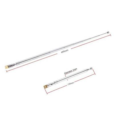 Telescopic Rod Antenna 440 mm - 2