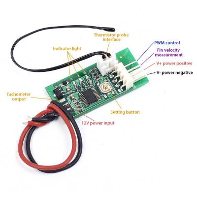 Temperature Controlled Fan Circuit 12V ZF1X4-1707 - 2