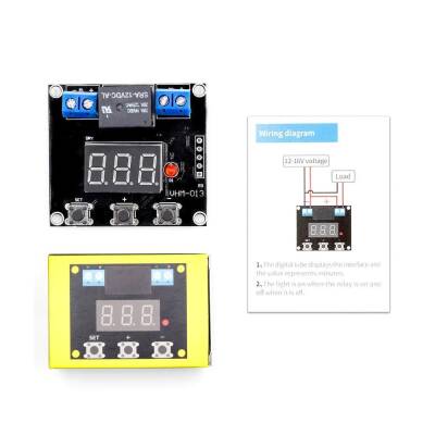 Time Adjusted 12-16V Countdown Voltage Cut Relay Circuit - 9