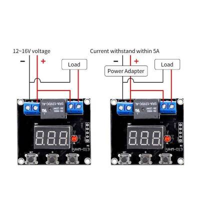 Time Adjusted 12-16V Countdown Voltage Cut Relay Circuit - 5