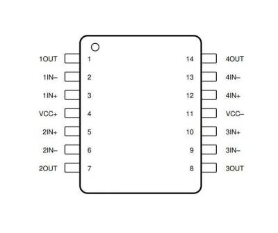 TL074 SMD SOIC-14 Integrated - 2