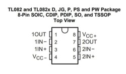 TL082 DIP8 Integrated - 2