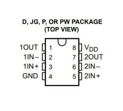 TLC272CP DIP-8 Entegre - 2