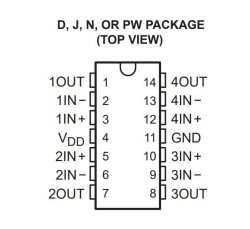 TLC274CN DIP-14 Entegre - 2